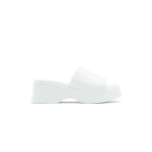 White heel mule size 5